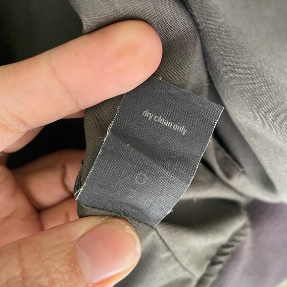 John Vervatos Dark Gray Down Puffer Vest Size Medium - Picture 4 of 9